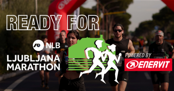 Enervit is the new partner of the NLB Ljubljana Marathon