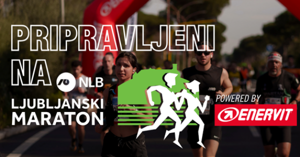 Enervit je novi partner NLB Ljubljanskega maratona