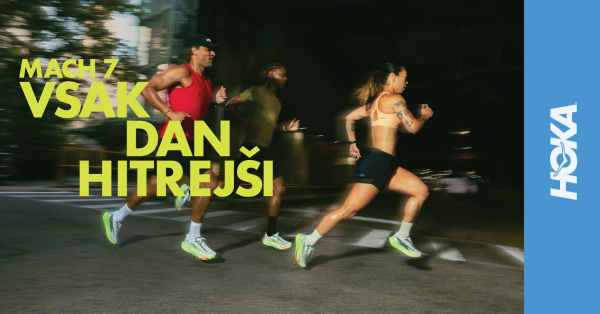 Vsak dan hitrejši s HOKA Mach 7