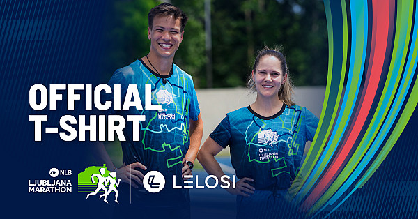 Revealed: The official Lelosi T-shirt for the NLB 30th Ljubljana Marathon!