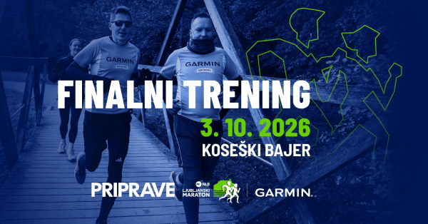 Finalni trening za Garmin tek 10 km