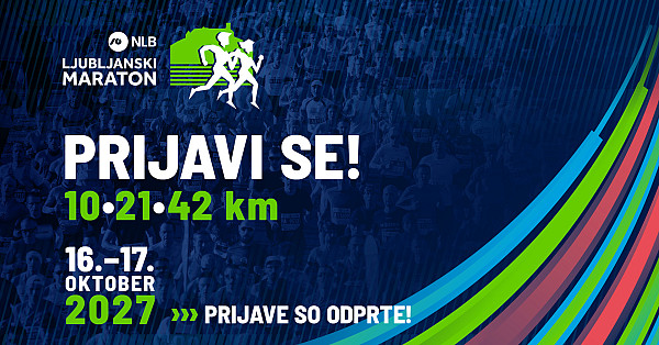 Hvala, ker ste bili del naše 30. tekaške zgodbe, prijave za 2027 so odprte!