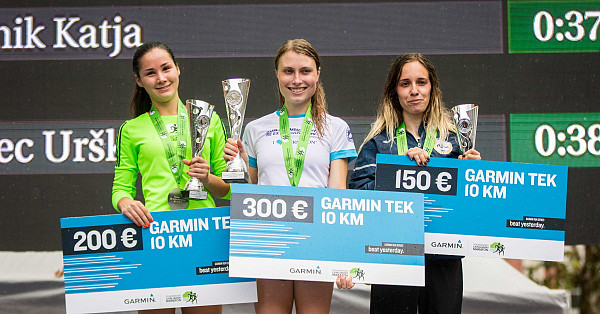 Cash prizes for the Garmin 10km run, half marathon and marathon