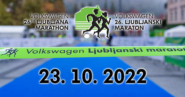 Datum Volkswagen 26. Ljubljanskega maratona v letu 2022