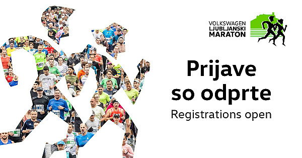 The registrations for the VW 27th Ljubljana Marathon are open!