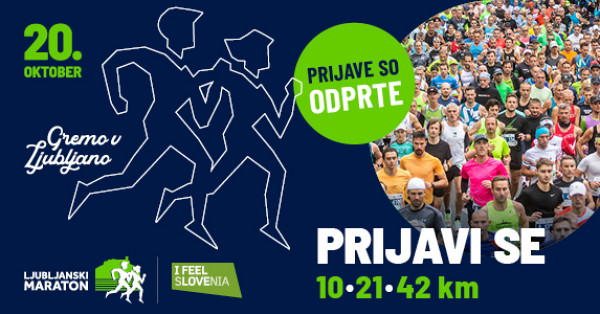 Le še dva tedna za cenejšo prijavo na Ljubljanski maraton