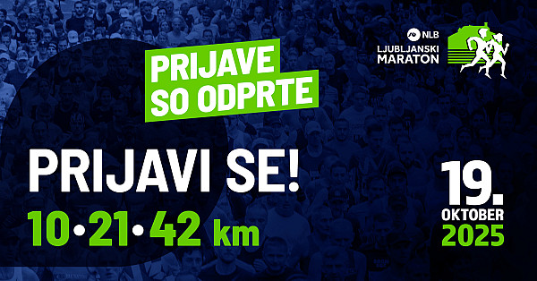 Prijave na NLB 29. Ljubljanski maraton so odprte