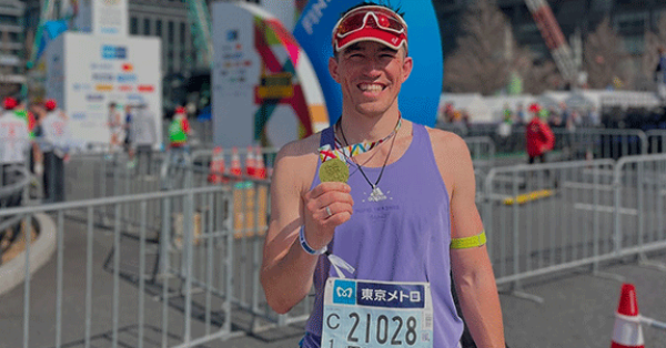 Vladislav Litvinchuk has run six "World Majors Marathons"