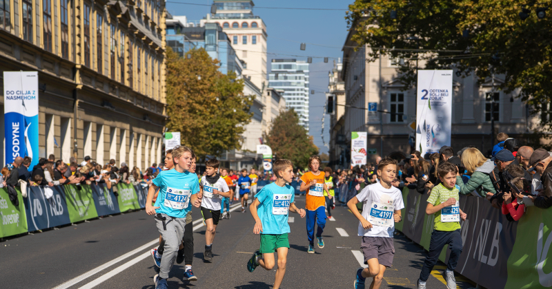 Day One of the NLB 29th Ljubljana Marathon – Young Runners with Big Hearts