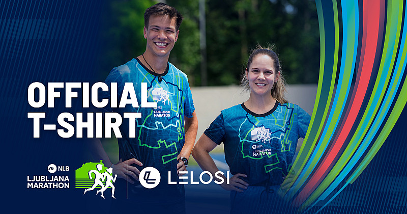Revealed: The official Lelosi T-shirt for the NLB 30th Ljubljana Marathon!