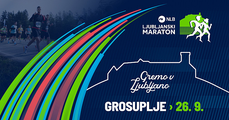 Gremo v Ljubljano: brezplačni tek v Grosuplju