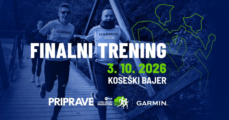 Finalni trening za Garmin tek 10 km