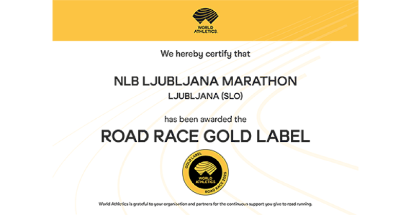 NLB Ljubljanski maraton spet pozlačen